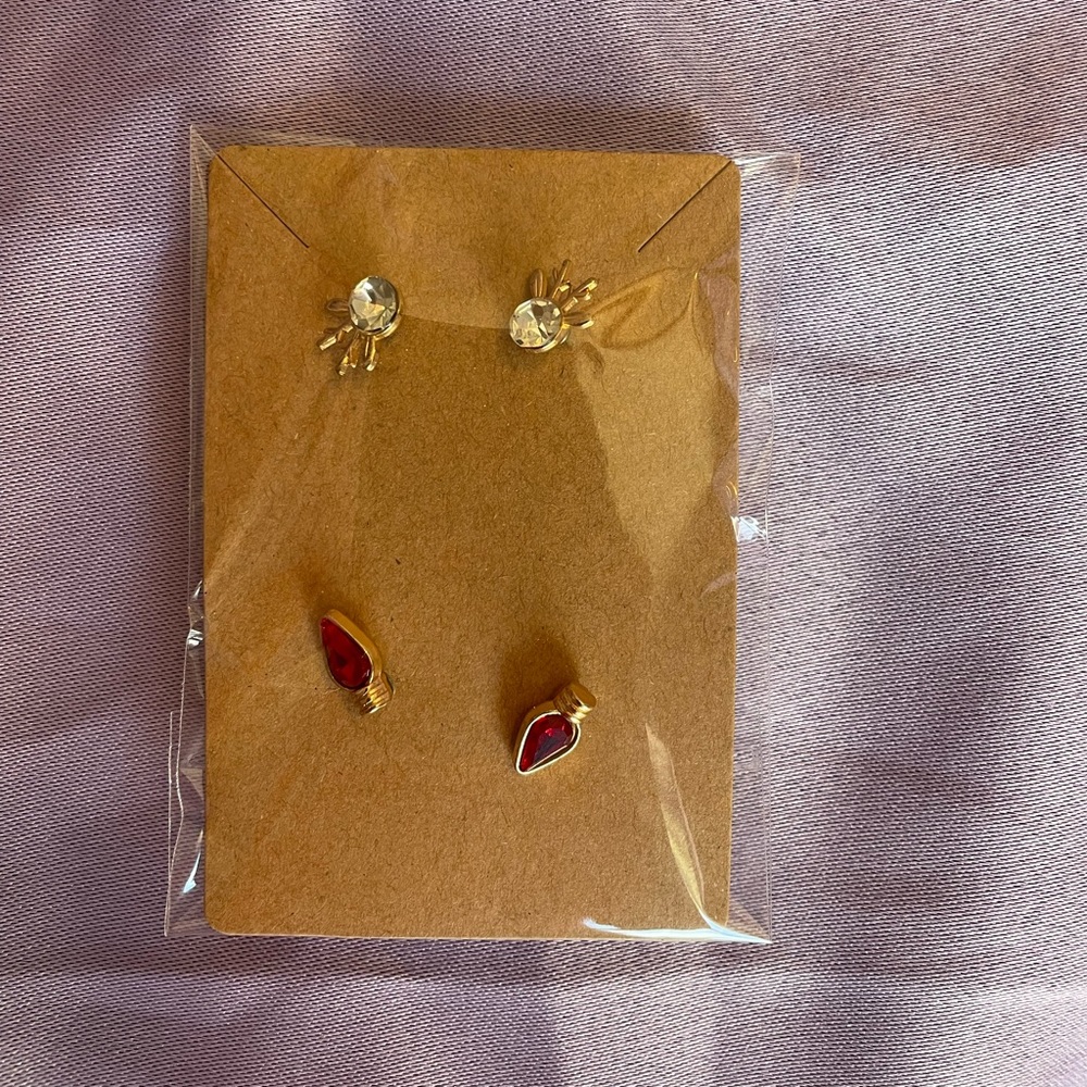 Christmas earrings